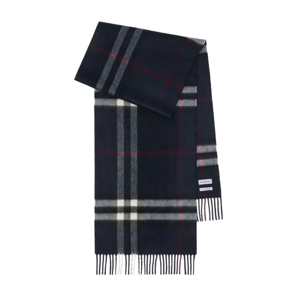 Giant Check Cashmere Scarf Women